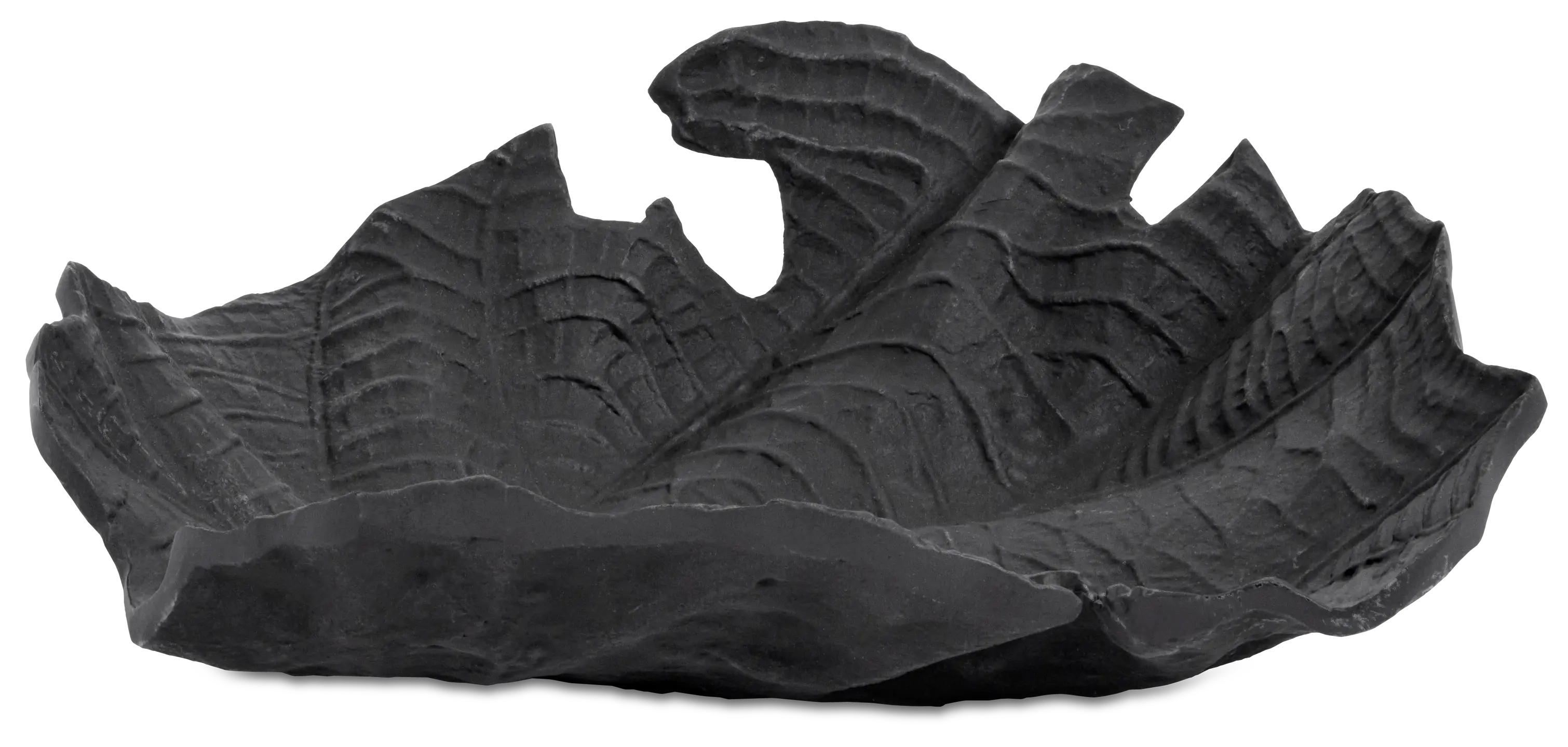 Velvet leaf sculpture